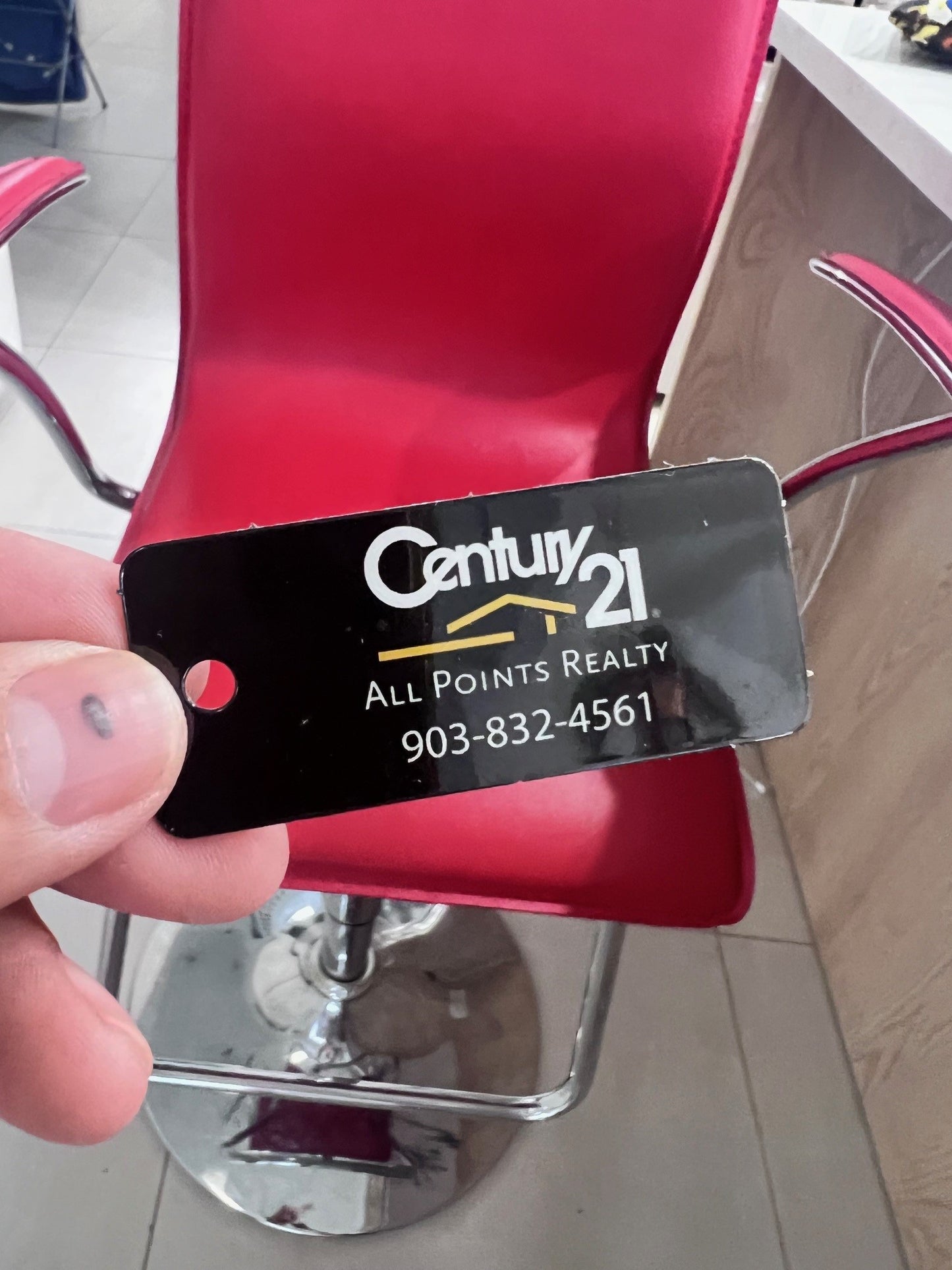 Custom Real Estate Key Tags Century21