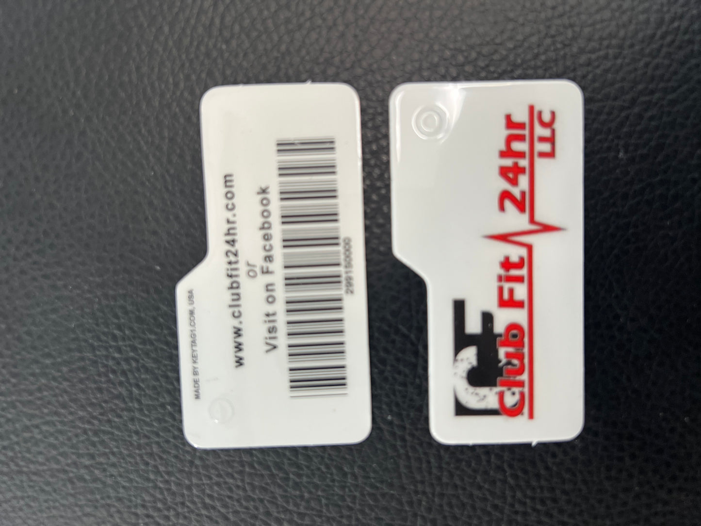 Plastic Key Tags