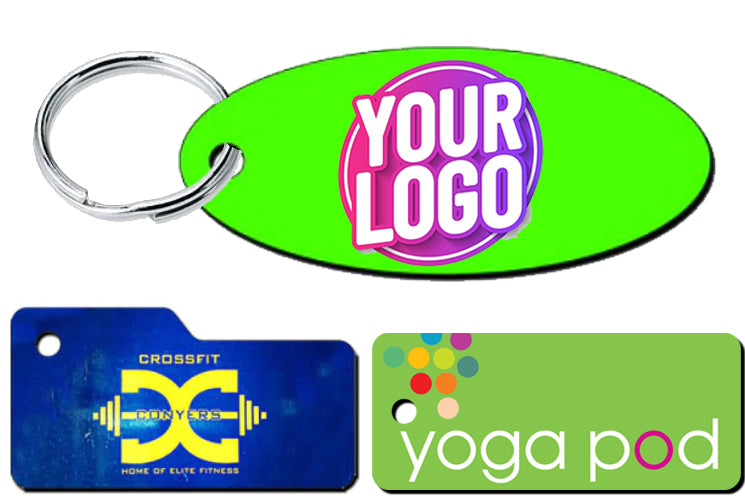 Logo key tags on sale