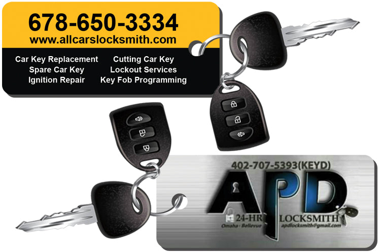 Locksmith Key Tags